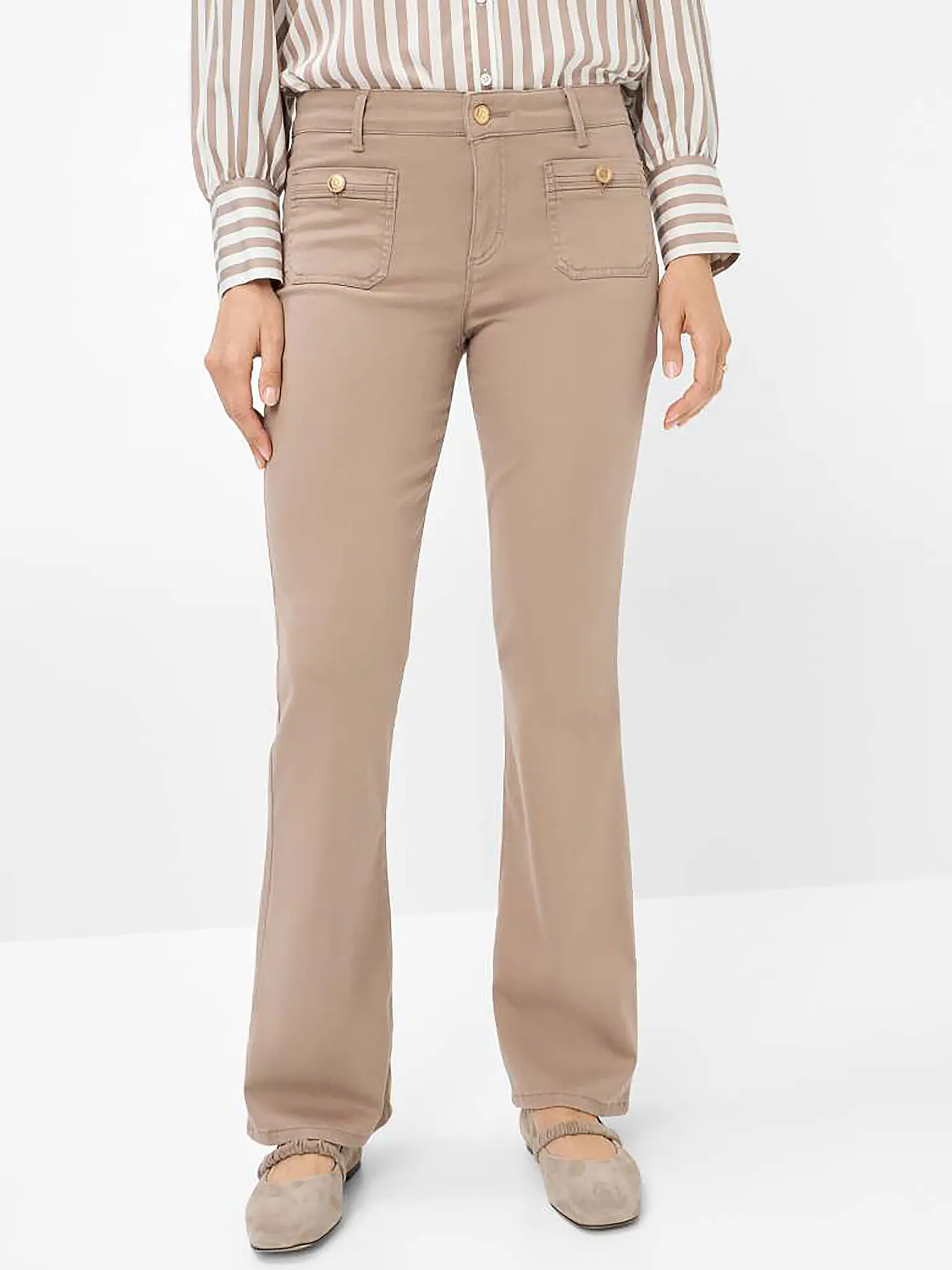 BRAX | Hose Flared Fit SHAKIRA | beige
